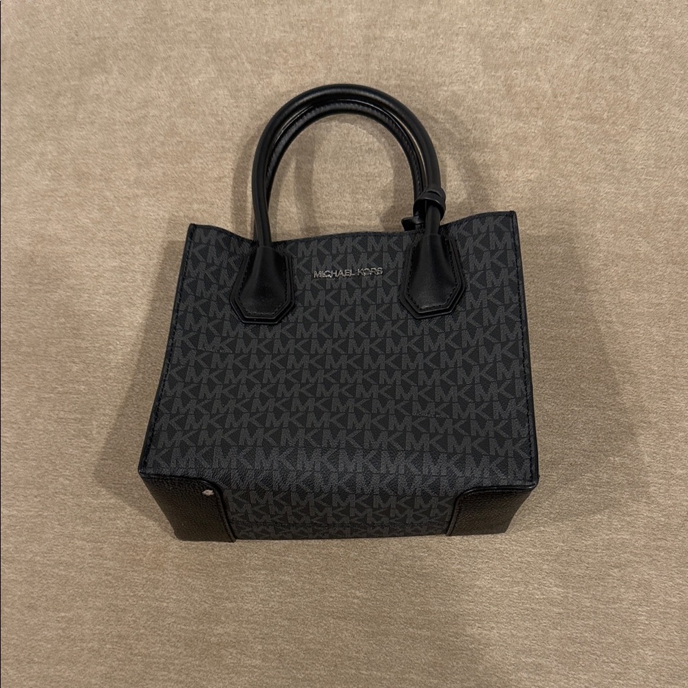 Michael Kors Black Monogram Tote